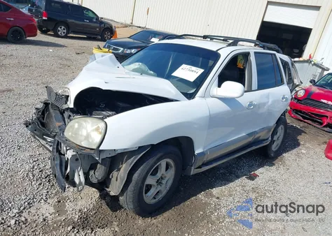 2004 Hyundai Santa Fe Gls/Lx из США, поврежденный, VIN KM8SC13E74U702095